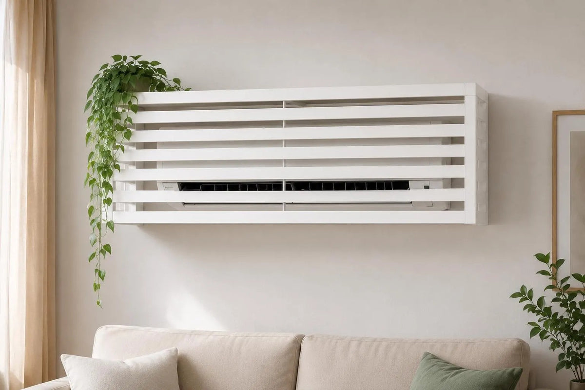 Handmade Wooden Air Conditioner Cover
