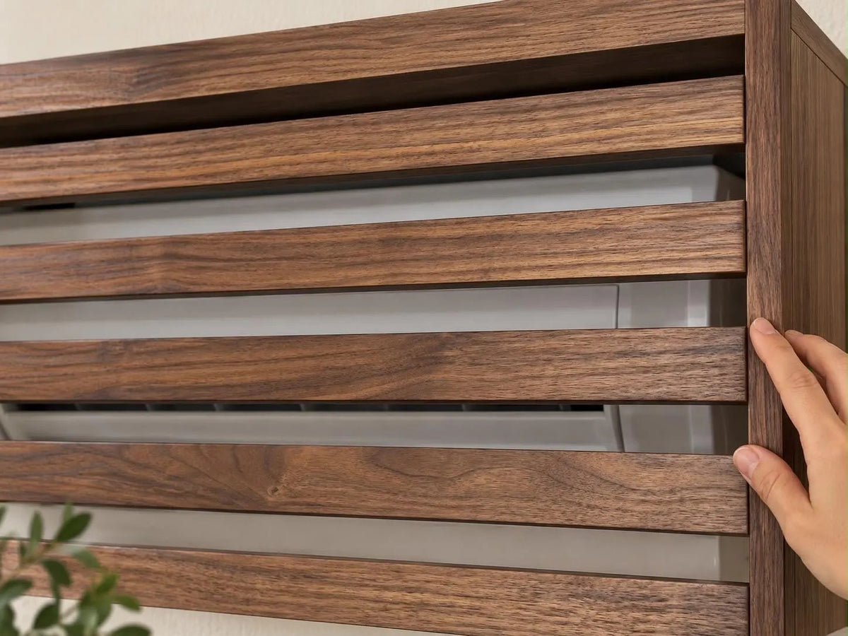 Handmade Wooden Air Conditioner Cover