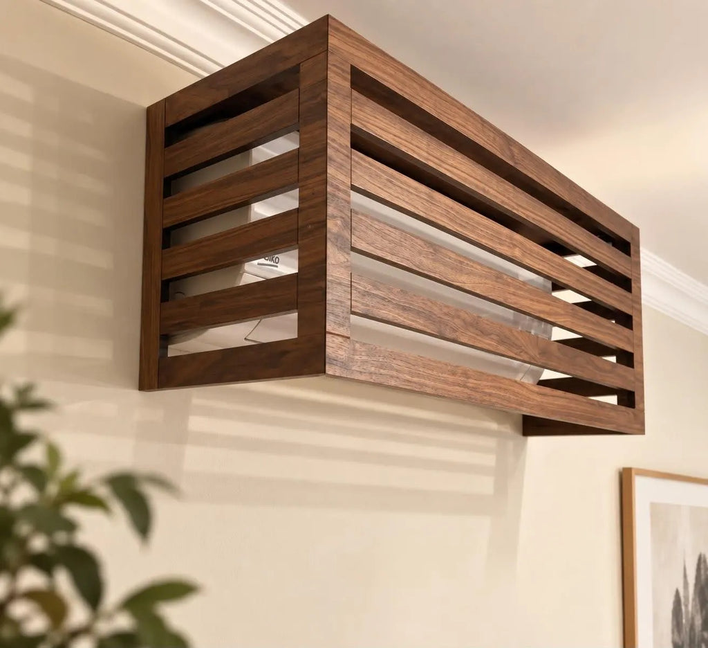 Handmade Wooden Air Conditioner Cover